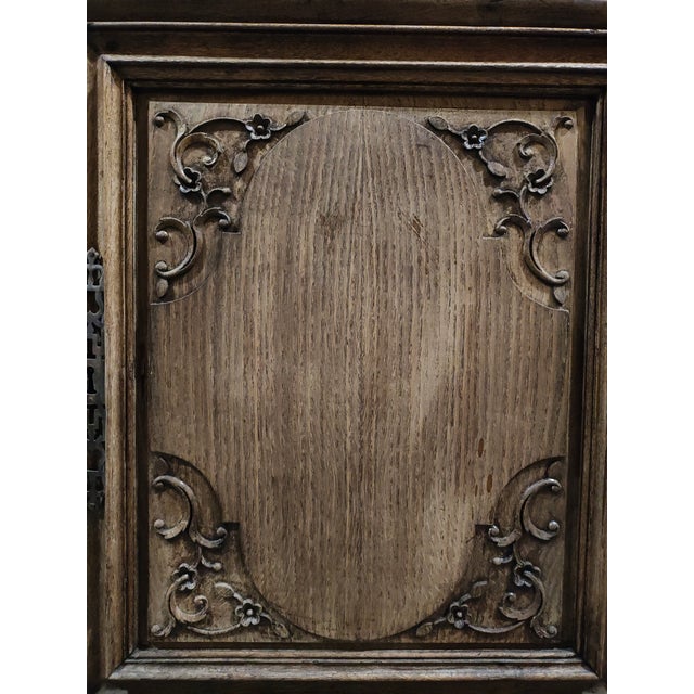 Late 18th Century French Provincial Oak Enfilade For Sale - Image 9 of 15
