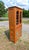 Antique Oak Flat Wall Pie Safe Cupboard W Pierced Tin Panel Bottom 1900s 1 Piece For Sale - Image 9 of 18