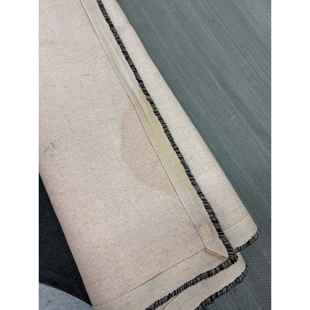 5ft X 8ft Angela Adams for Design Within Reach Grace Area Rug, Graphite For Sale - Image 12 of 12
