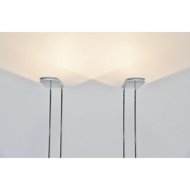 Gesto Floor Lamp by Bruno Gecchelin for Skipper, Italy, 1975, Set of 2 For Sale - Image 6 of 9