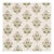 Sample - Schumacher Dalila Hand-Screen Print Fabric in Green For Sale