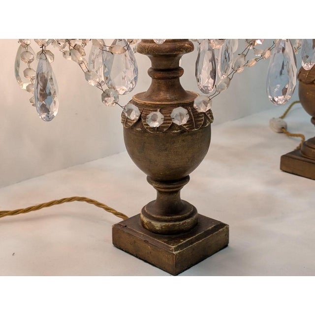 Chandelier Lamps, Set of 2 For Sale - Image 10 of 13
