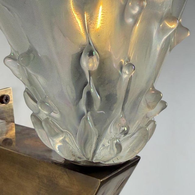 Art Deco Medusa Piccola Wall Sconces from Ercole Barovier, 1940, Set of 2 For Sale - Image 14 of 18