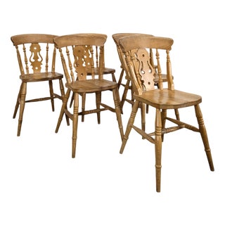 Western Interiors Chairs, Set of 6 For Sale