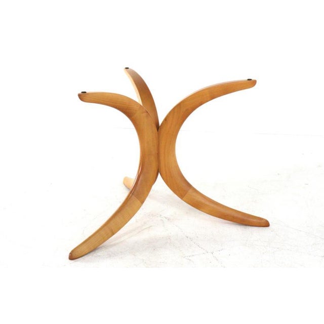 Coffee Table with Boomerang Legs and Glass Top from Alma Möbel, 1960s For Sale - Image 9 of 13