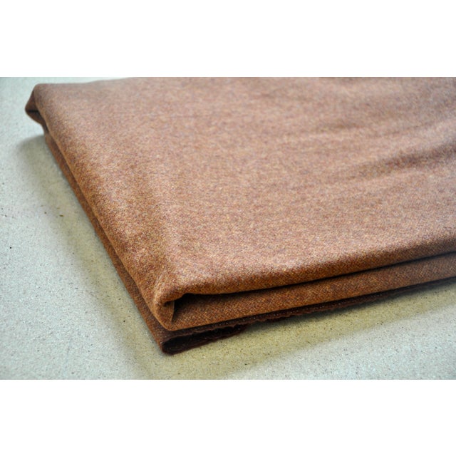This is fabric remnant of wool tweed in a beautiful copper-red color. The weight is around 10 oz and it drapes well. The...