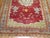 Lime Antique Zabihi Collection Fine Quality Red Turkish Oushak Rug For Sale - Image 8 of 8