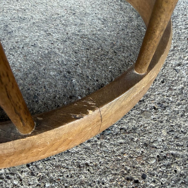 John Van Koert for Drexel Parkwood Laminate Side Table For Sale - Image 9 of 12