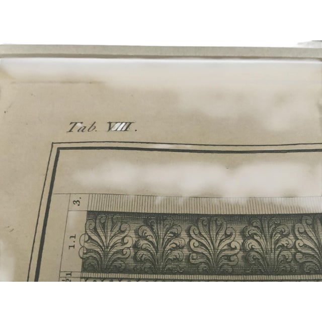 18th Century Copper Plate Engraving Ruins of Palmyra Grand Architectural Folio Plate VIII by P. Fourdrinier After Giovanni Battista Borra For Sale - Image 4 of 7