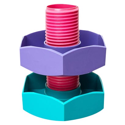 Postmodern Screw and Nut Ashtray or Bowl, 1980s For Sale