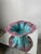 Blue and Pink Ceramic Dish, 1970s For Sale - Image 10 of 18