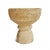 Beautiful old vintage Indian hand carved wood mortar cup. Originally used to grind India spices for cooking. Each is...