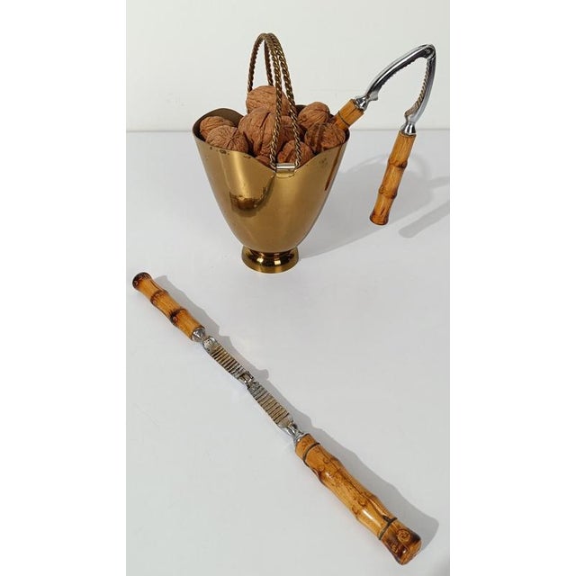 Vintage Nutcracker with Bamboo Canes Handles, Italy, 1960s For Sale - Image 9 of 13