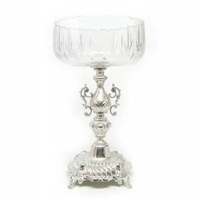 Early 20th Century Antique French Bowl on Column Stand, 1900s For Sale - Image 5 of 5
