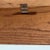 1959 Kentucky-Made Custom Oak Double Drawer Table on Turned Legs For Sale - Image 11 of 13