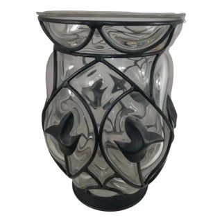 Large Vintage French Vase from Daum, 1970s For Sale