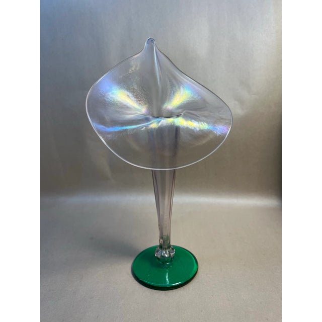 Large Jack in the pulpit glass sculpture. Celebrating 50 years in glass, a master in glass blowing and nationally...
