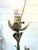 Vintage Italian Floral Tole Floor Lamp For Sale - Image 4 of 13