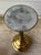 1890s Antique Edwardian Solid Brass English Tall Oil Lamp For Sale - Image 11 of 12