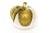 This wonderful hand blown Murano apple glass sculpture object or paperweight has the original label still intact of...