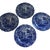 Italian Vintage Set of 4 Authentic Spode Blue Italian Bread & Butter Plate England c.1950s For Sale - Image 3 of 6