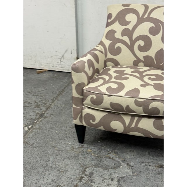Crate & Barrel Clara Armchair For Sale - Image 10 of 12