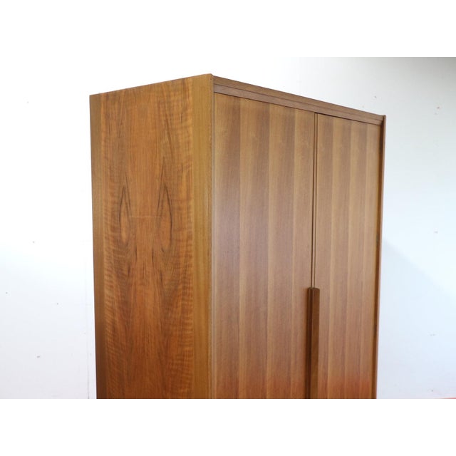 1960s Mid Century Modern VintageArmoire Wardrobe by Younger For Sale - Image 4 of 8