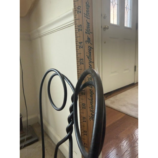 Antique Ice Cream Parlor Chair - Childs - Twisted Wire For Sale - Image 4 of 7