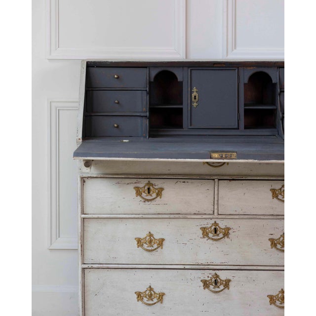 Scandinavian 18th Century Bureau, c.1790 For Sale - Image 15 of 16