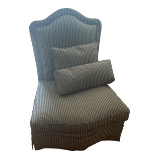 Slipper Chair by Baker For Sale