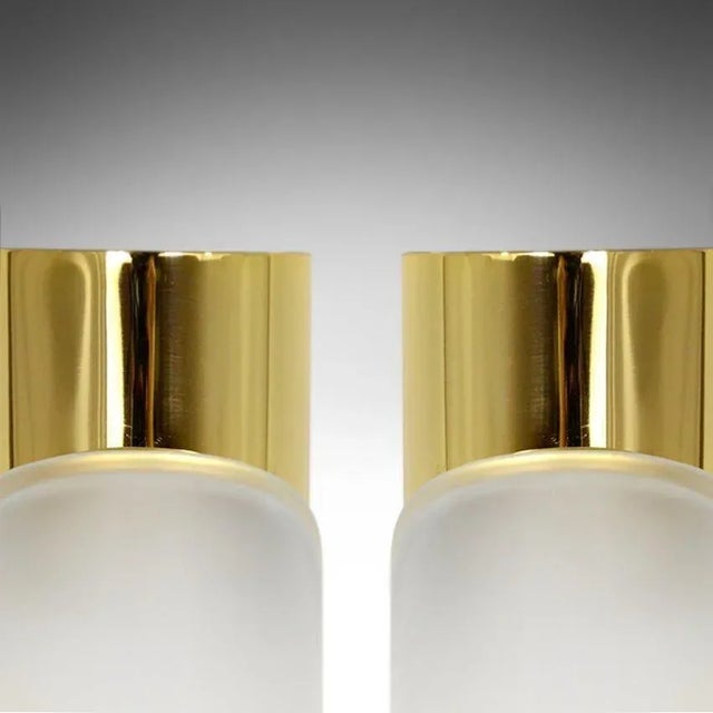 Metal 1960s Brass Sconces by Doria Leuchten, Germany - a Pair For Sale - Image 7 of 7