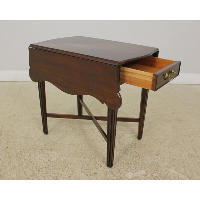 Age: Approx: 30 Years Old Details: Old Towne Collection Solid Cherry High Quality Construction 18 C. Design Chippendale...