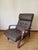 Animal Skin Vintage Scandinavian Lounge Chairs from Meblo, Yugoslavia, 1970s, Set of 2 For Sale - Image 7 of 18