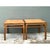 Camel Vintage Baker Side Tables - A Pair For Sale - Image 8 of 12