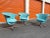 Mid-Century Modern Blue Steelcase I2i Lounge Chairs - Set of 3 For Sale - Image 3 of 9