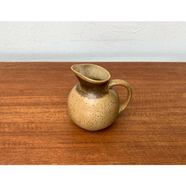 Ceramic Mid-Century Carafe Vase from Ravnild Stoneware, Denmark. 1960s For Sale - Image 7 of 13