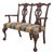 Hickory Chair Mahogany Mt Vernon Chippendale Style Settee For Sale