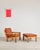 Brutalist Brutalist Lounge Chair with Ottoman in Oak and Leather by Tage Poulsen, Denmark, 1960s, Set of 2 For Sale - Image 3 of 18