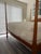 Custom Tiger Maple Mid-Century Modern Bed Frame For Sale In New York - Image 6 of 8