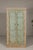 Rustic Reclaimed Wood Almirah Armoire with Weathered Green Patina and Three Shelves For Sale - Image 3 of 12