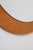 1970s Scandinavian Round Wall Mirror in Oak, Denmark, 1970s For Sale - Image 5 of 11