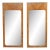 Lane Mid Century Modern Burlwood Accent Wall Mirrors For Sale
