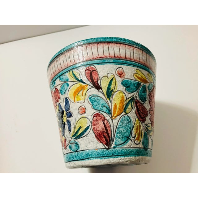 1950’s Italian Pottery Planter For Sale - Image 4 of 8