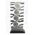1980s Vintage Forged Brutalist Abstract Stainless Sculpture, Style of Leo Amino For Sale