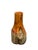 Hand-Carved Live Edge Wood Vase by Bruce Pryor – Michigan Folk Art Burl Wood Sculpture, Rustic Woodturned Decorative...