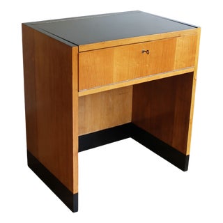 Modernist Dressing Table with Hidden Adjustable Mirror, 1950s For Sale