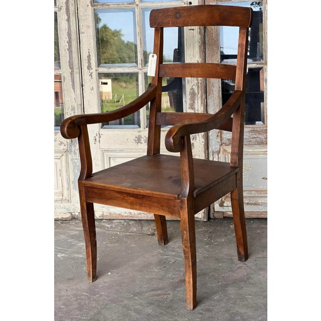 French Country Arm Chair, 1830s For Sale - Image 10 of 13