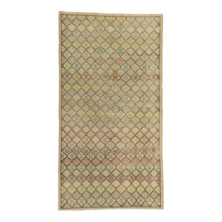 Vintage Turkish Sivas Rug - 04'00 x 07'07 For Sale