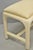 Vintage Hollywood Regency Rattan Pencil Reed Stools by American Drew - A Pair For Sale - Image 10 of 14