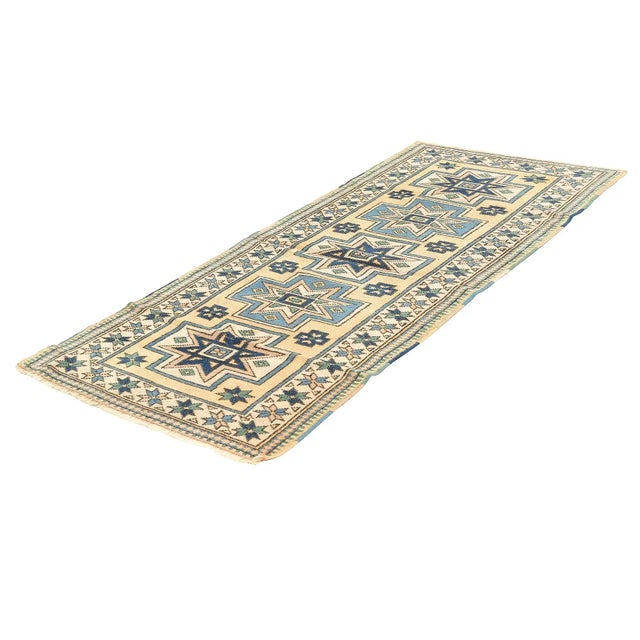 Traditional Mid 20th Century Decorative Vintage Turkish Wool Rug For Sale - Image 3 of 7